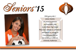 Photo Graduation Announcement - Style 212 Photo Graduation Announcement - Style 212