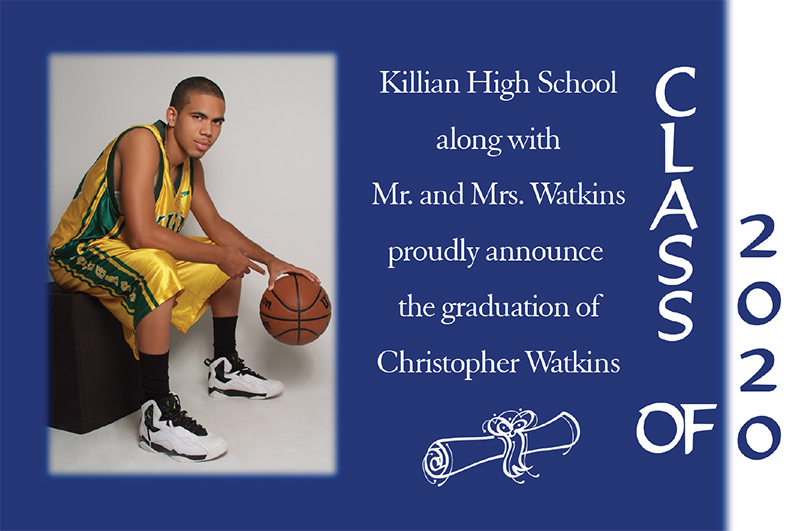 Photo Graduation Announcement - Style 210 Photo Graduation Announcement - Style 210