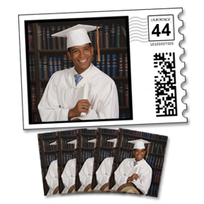 Graduation Photo Stamps (sheet of 20+ 20 Wallets)